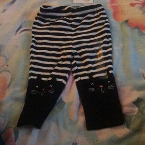 Baby gap pant black and white